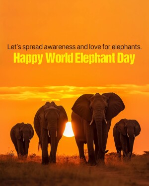 World Elephant Day