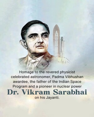 Vikram Sarabhai Jayanti