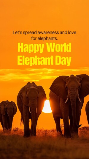 World Elephant Day