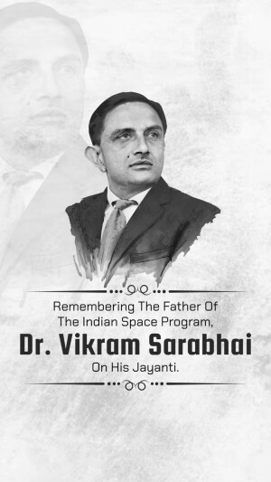 Vikram Sarabhai Jayanti