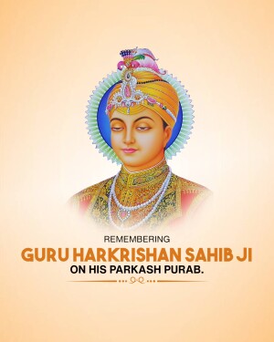 Guru Harkrishan Sahib Ji Prakash Parab