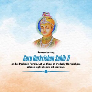 Guru Harkrishan Sahib Ji Prakash Parab