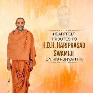 H.D.H. Hariprasad Swami Maharaj Punyatithi