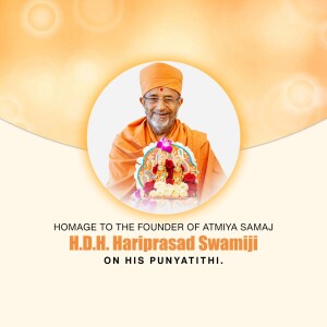 H.D.H. Hariprasad Swami Maharaj Punyatithi