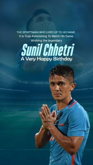 Sunil Chhetri Birthday
