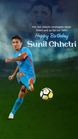 Sunil Chhetri Birthday