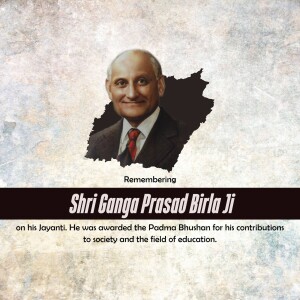 Ganga Prasad Birla Ji Jayanti