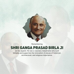 Ganga Prasad Birla Ji Jayanti