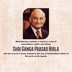 Ganga Prasad Birla Ji Jayanti