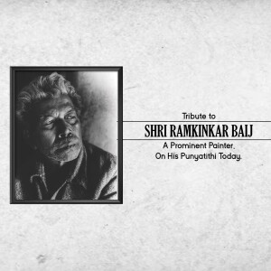 Ramkinkar Baij Punyatithi