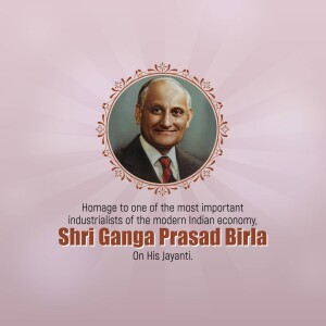 Ganga Prasad Birla Ji Jayanti