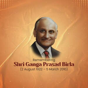 Ganga Prasad Birla Ji Jayanti