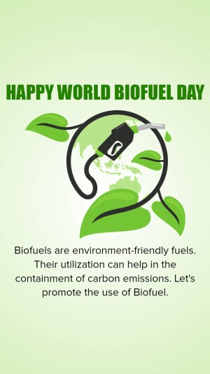 World Biofuel Day