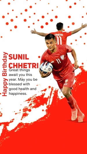 Sunil Chhetri Birthday