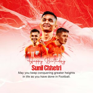 Sunil Chhetri Birthday