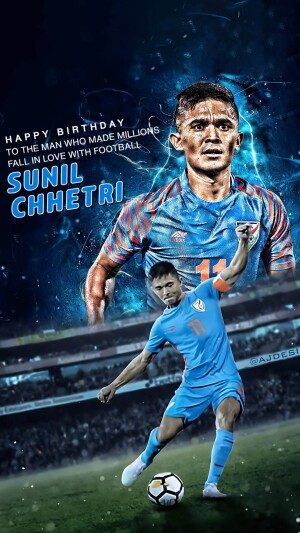 Sunil Chhetri Birthday