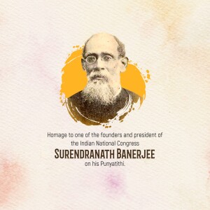 Sir Surendranath Banerjee Punyatithi