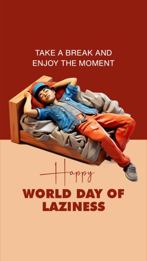 World Day of Laziness