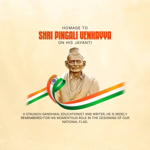 Pingali Venkayya Jayanti