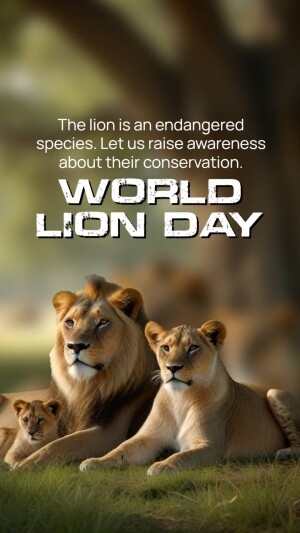 World Lion Day