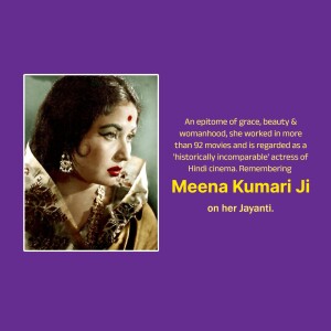 Meena kumari Jayanti