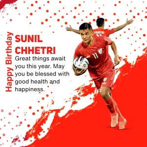 Sunil Chhetri Birthday