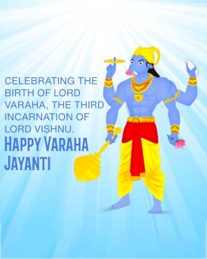 Varaha Jayanti