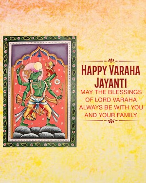 Varaha Jayanti