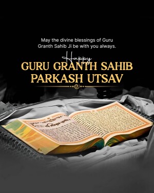 Parkash Utsav Sri Guru Granth Sahib Ji