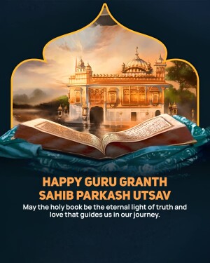 Parkash Utsav Sri Guru Granth Sahib Ji