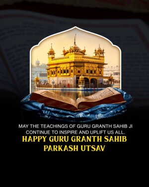 Parkash Utsav Sri Guru Granth Sahib Ji