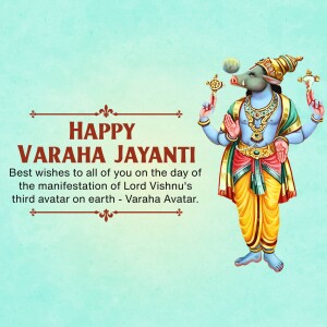 Varaha Jayanti