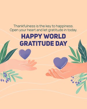 World Gratitude Day