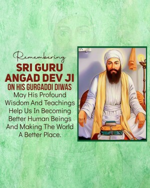 Guru Angad Dev Ji Gurgaddi Diwas
