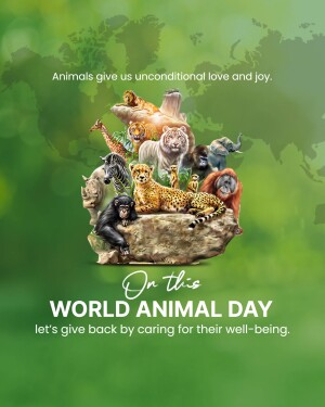 World Animal Day