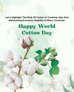 World Cotton Day
