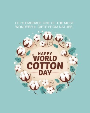 World Cotton Day