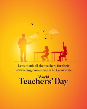 World Teacher's Day
